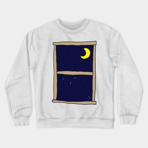 Night View Crewneck Sweatshirt by jhsells98